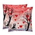 thumbnail image 1 of LOVE Covers Set of 2 with Unique Patterns for Bed, Chair Pillow Covers, Decorative Pillows - Available in 16x16, 18x18, 20x20 Inchesfor Various Occasions, 1 of 6