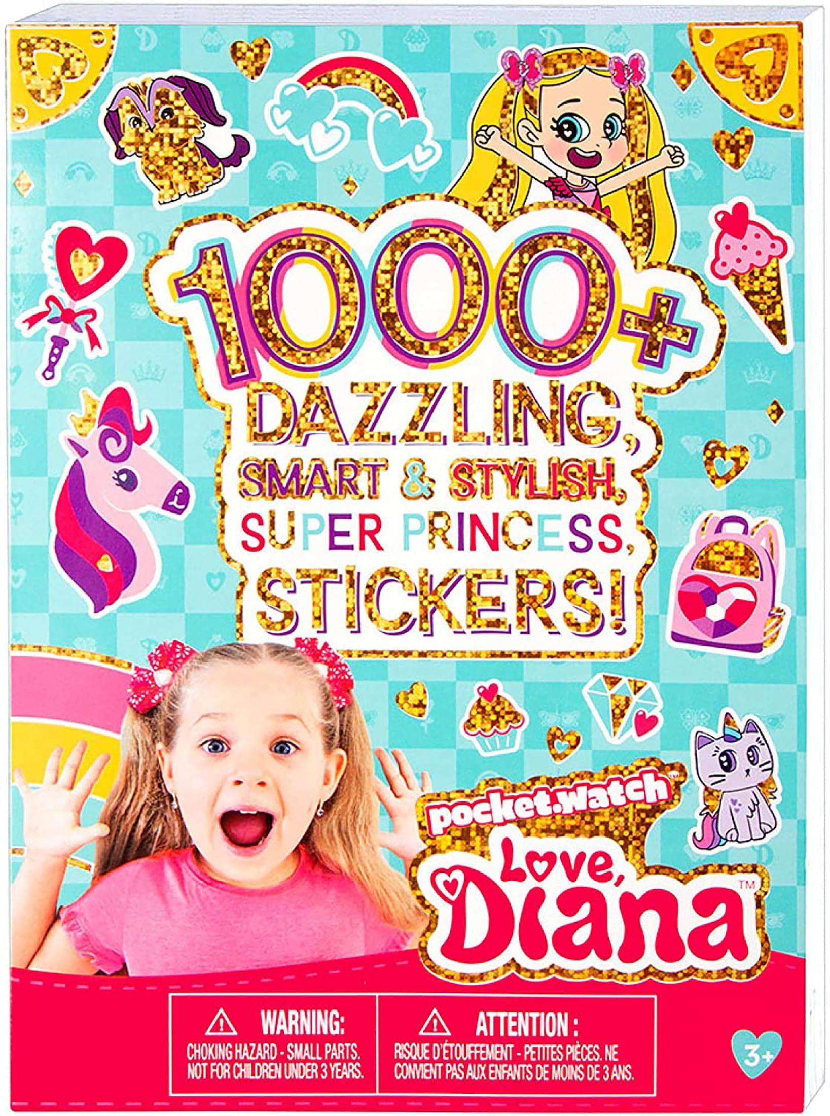 LOVE, DIANA 1000+ STICKER BOOK