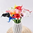 thumbnail image 1 of LOVE DOCK 3 Pieces Artificial Flower Calla Lily Fake Flower for Home Decoration, 1 of 5