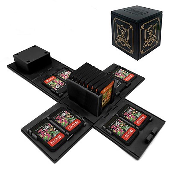 LOVE DOCK Nintendo Switch Game Card Case Nintendo Switch Game Holder Card Travel Container with 16 Slots
