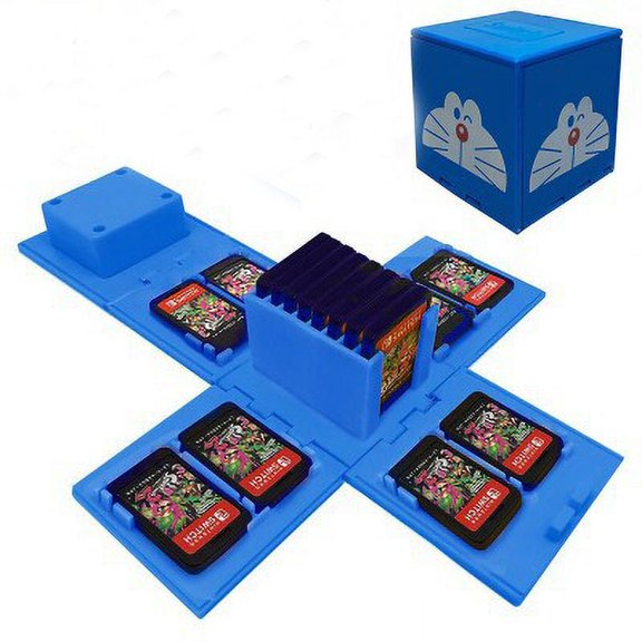 LOVE DOCK Nintendo Switch Game Card Case Nintendo Switch Game Holder Card Travel Container with 16 Slots
