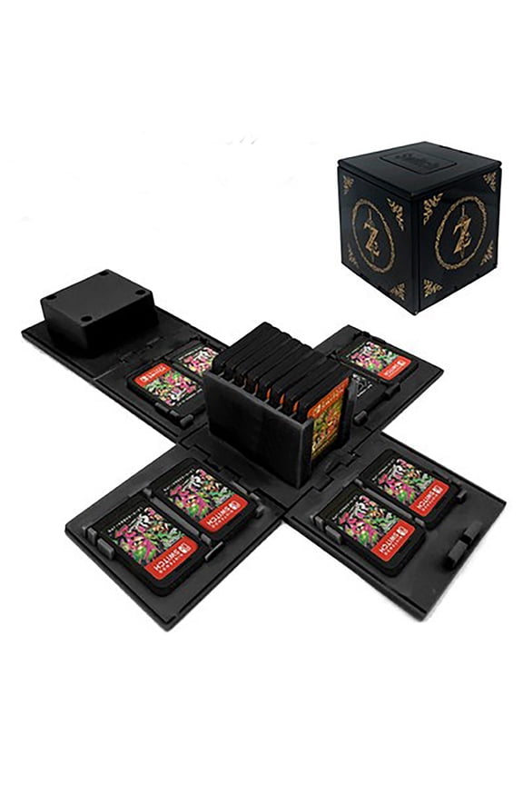 LOVE DOCK Nintendo Switch Game Card Case Nintendo Switch Game Holder Card Travel Container with 16 Slots