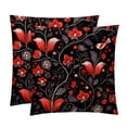 thumbnail image 1 of LOVE Elegant Velvet Throw Pillow Covers and Inserts - Set of 2, Available in 16x16, 18x18, 20x20 Inches for Home Decor, Unique Patterns for Sofa, 1 of 6
