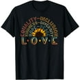 thumbnail image 1 of LOVE Equality Inclusion Kindness Diversity Hope Peace T-Shirt, 1 of 4