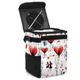 thumbnail image 1 of LOVE Foldable Car Trash Bin with Lid, Leak-proof Mini Garbage Can – Hanging Storage Bag Included, 1 of 6
