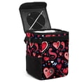 thumbnail image 1 of LOVE Foldable Car Trash Bin with Lid and Leak-proof Hanging Storage Bag Mini Trash Can Car Garbage Can, 1 of 6