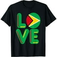 thumbnail image 1 of LOVE - Guyana T-Shirt, 1 of 3