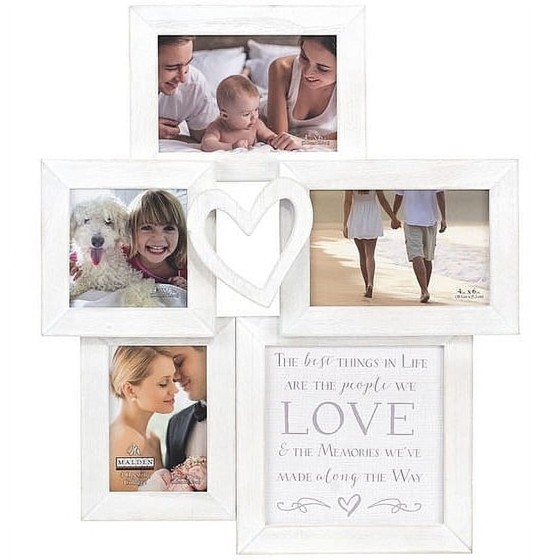 LOVE HEART Collage frame by Malden