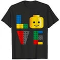 thumbnail image 1 of LOVE Lego - Lego Funny Master Builder Shirt Unisex Adult T-Shirt, 1 of 1