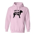 thumbnail image 1 of LOVE MY PITBULL Adult Hooded Sweatshirt, 1 of 3