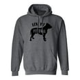 thumbnail image 1 of LOVE MY PITBULL Adult Hooded Sweatshirt, 1 of 3