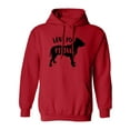 thumbnail image 1 of LOVE MY PITBULL Adult Hooded Sweatshirt, 1 of 3