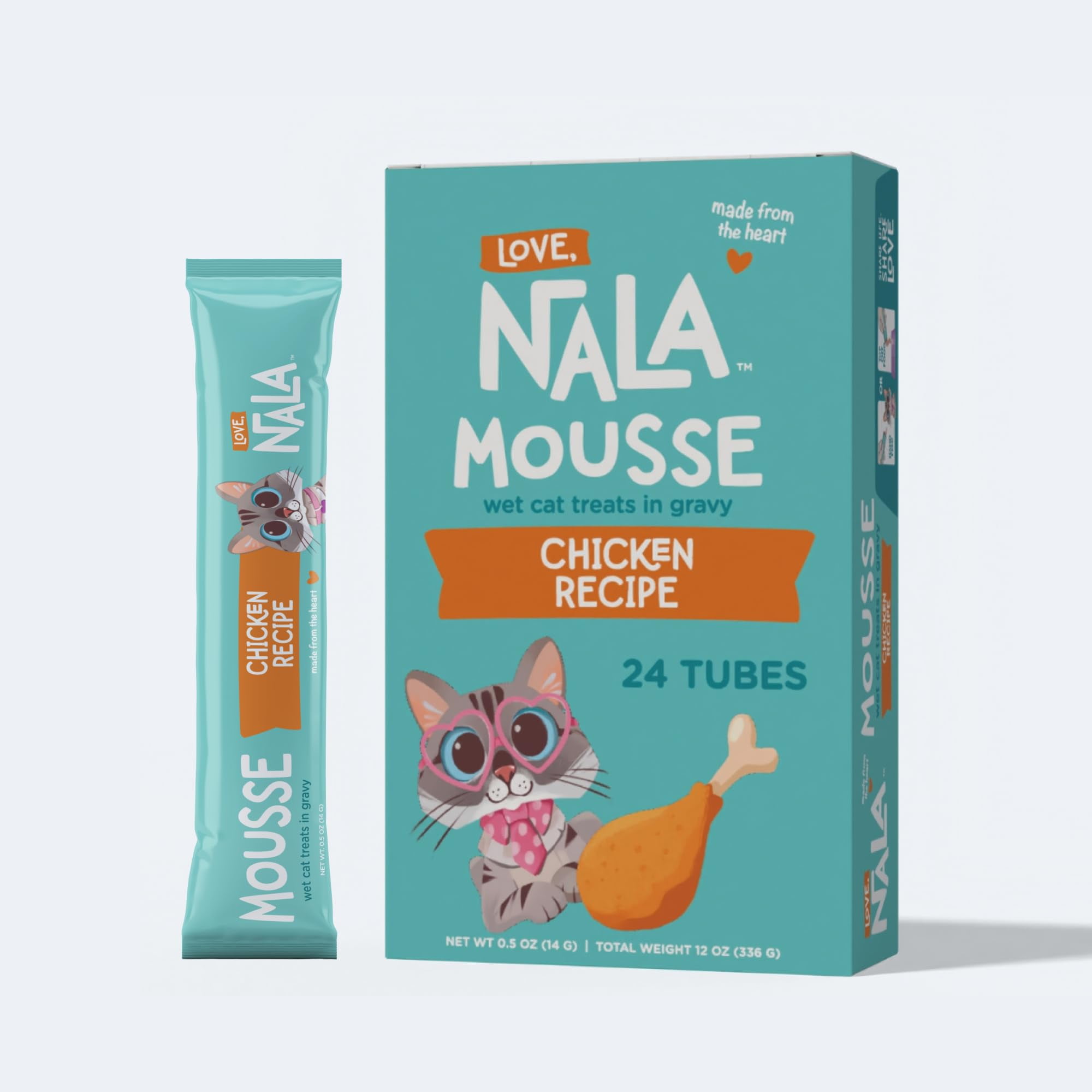 Curated visual reference: Gallery Detail: Love Nala Lickable Cat Treats Squeeze Up Mousse Puree Wet