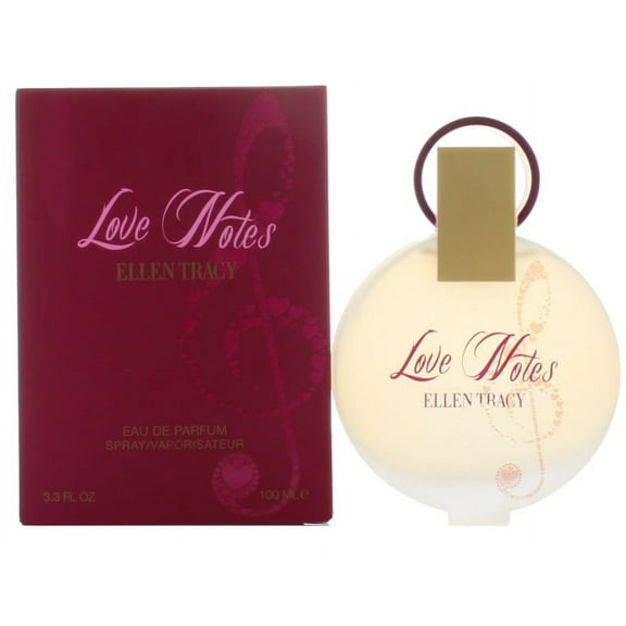 Ellen Tracy Love Notes Eau de Parfum (EDP), Perfume for Women, 3.3 oz Spray