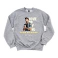 thumbnail image 1 of LOVE Of My Life Hugh Jackman Wolverine X-Men Actor Film Star Fan Aussie SweatShirt Unisex, up to 5XL, 1 of 3