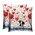 thumbnail image 1 of LOVE Pillow Covers Inserts, Decorative Pillows, Throw Pillows with Unique Patterns for Home Décor - Set of 2 in 16x16, 18x18, or 20x20 inches, 1 of 6