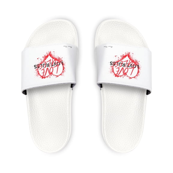 LOVE RULES Men's PU Slide Sandals