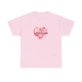 thumbnail image 1 of LOVE RULES! Unisex Heavy Cotton Tee, 1 of 4