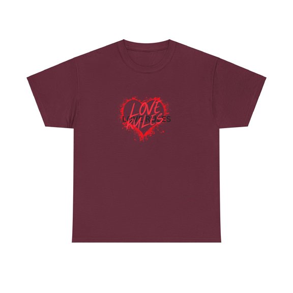 LOVE RULES! Unisex Heavy Cotton Tee