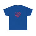 thumbnail image 1 of LOVE RULES! Unisex Heavy Cotton Tee, 1 of 4