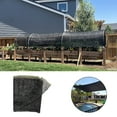 thumbnail image 1 of LOVE STORY 55% Sunblock Shade Cloth 6.5' x 10' Mesh Cover for Greenhouse Garden Patio, Black, 1 of 7