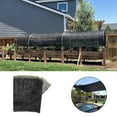 thumbnail image 1 of LOVE STORY 55% Sunblock Shade Cloth 8' x 12' Mesh Cover for Greenhouse Garden Patio, Black, 1 of 7