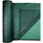 LOVE STORY 70% Shade Cloth Roll 5'10" x 100' Screen Cover for Garden Greenhouse Patio Canopy, Dark Green