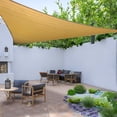 thumbnail image 1 of LOVE STORY Sun Shade Sail 10' x 10' x 14' Sand Triangle Canopy UV Block Awning for Outdoor Patio Backyard Garden (We Make Custom Size), 1 of 8