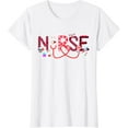 thumbnail image 1 of LOVE Stethoscope Nurse Life 2023 Women Gifts T-Shirt, 1 of 3