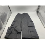 LOVE TREE WOMEN'S VEGAN LEATHER PANTS - SIZE WOMEN S - GRAY
