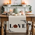 thumbnail image 1 of LOVE Table Runner, Autumn Thanksgiving Kitchen Dining Table Decoration for Home Party Decor 13x120 Inches, 1 of 9