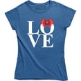 thumbnail image 1 of LOVE Womens High Fashion Fast Cute Gifts for Her Mom Daughter T-Shirt, 1 of 4