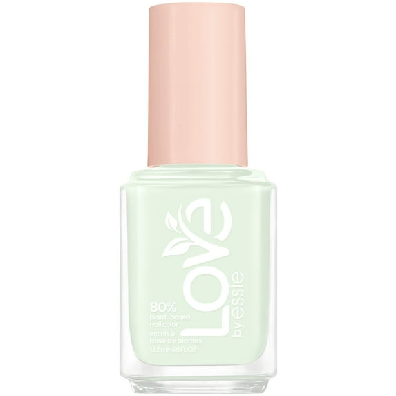 LOVE by essie Nail Polish, 80% Plant-based, Salon-Quality, Vegan, Green, Revive To Thrive, 0.46 Fl Oz