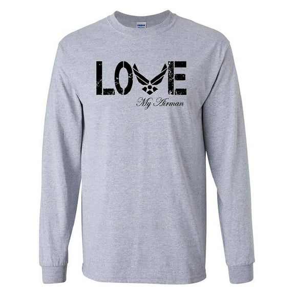LOVE my Airman Long Sleeve Tee in Sport Gray