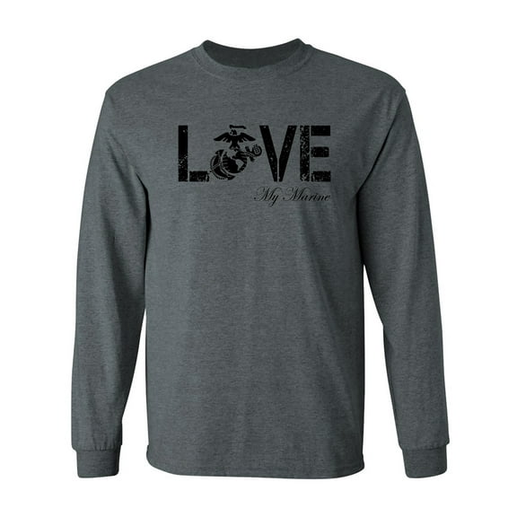 LOVE my Marine Long Sleeve Tee in Dark Heather