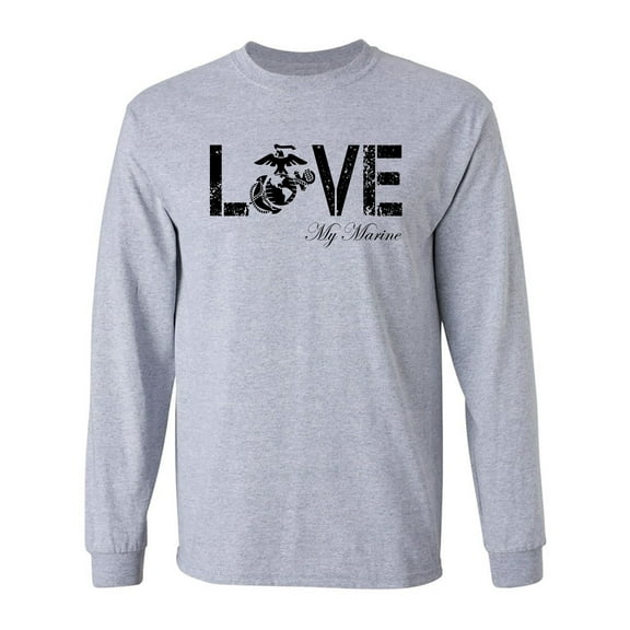 LOVE my Marine Long Sleeve Tee in Sport Gray