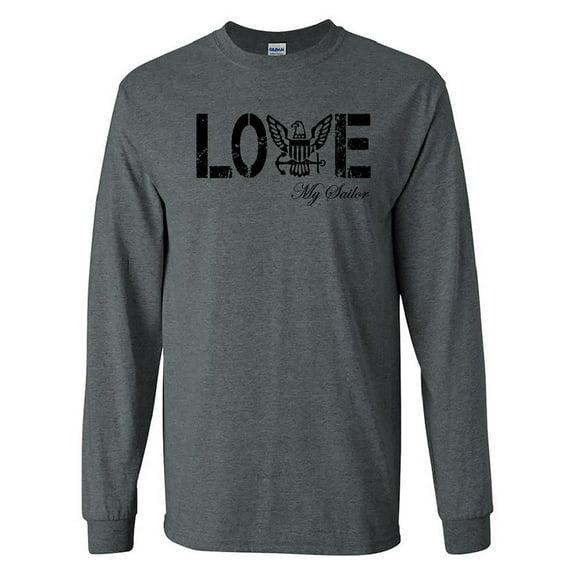 LOVE my Sailor Long Sleeve Tee in Dark Heather