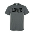 thumbnail image 1 of LOVE my Sailor Short Sleeve Tee in Dark Heather, 1 of 4