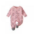 LOVEBAY Baby Boy Girl Bodysuit Long Sleeve Jumpsuit Footed Pajamas for