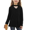 thumbnail image 1 of LOVEBAY Baby Toddler Little Girl Outfit Tops Long Sleeve Pullover Baby Girl Clothing Toddler Long Sleeve Basic T-shirt, 1 of 5