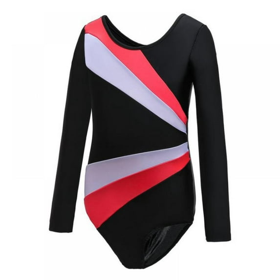 LOVEBAY Gymnastics Leotards for Girls Ballet Dance Long Sleeve Leotard Outfits for Kids Athletic Dancewear 3-14T