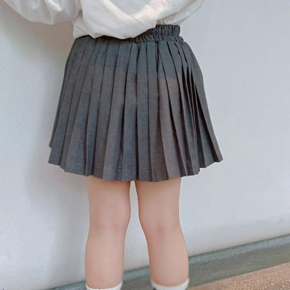 LOVEBAY Little Girls Pleated Skirt Skirts For Teen Girls Summer Skirts with Safety Pants Skirts For Teen Girls Little Girls Pleated Skirt