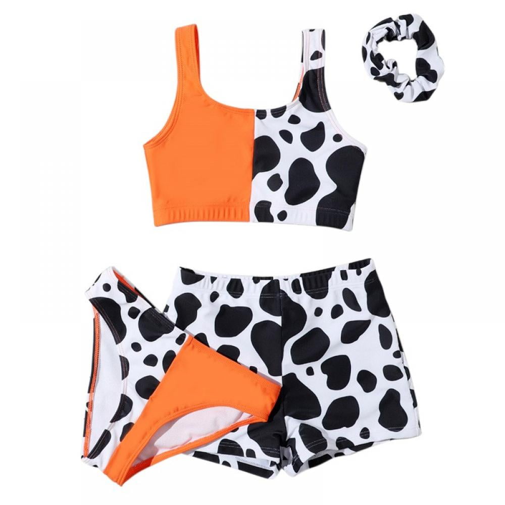 LOVEBAY Little Girls Rash Guard Sets Swimsuit Bikini Set Beachwear