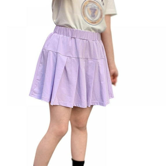 LOVEBAY Skirts For Teen Girls Summer Skirts with Safety Pants Skirts For Teen Girls Little Girls Pleated Skirt