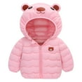 thumbnail image 1 of LOVEBAY Winter Coats for Kids with Hoods Puffer Jacket Long Sleeve Winter Jacket Outerwear with Hoods, Size 4-5 Years, 1 of 9