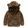 thumbnail image 1 of LOVEBAY Winter Coats for Toddler Outerwear Kids Hooded Full Zip Up Hoodie Coat Winter Down Coats For Baby Toddler Winter Clothes, 1 of 9