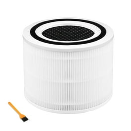 Dttery 2 Set LV-H132 Air Purifier Replacement Filter, True HEPA Filter, LV- H132-RF, Compatible