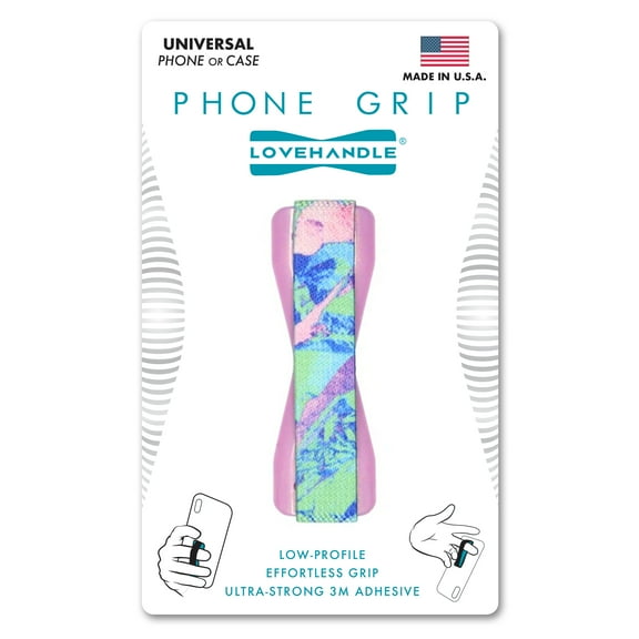 LOVEHANDLE Crystal Blush Design Grip for Most Smartphones and Mini Tablets