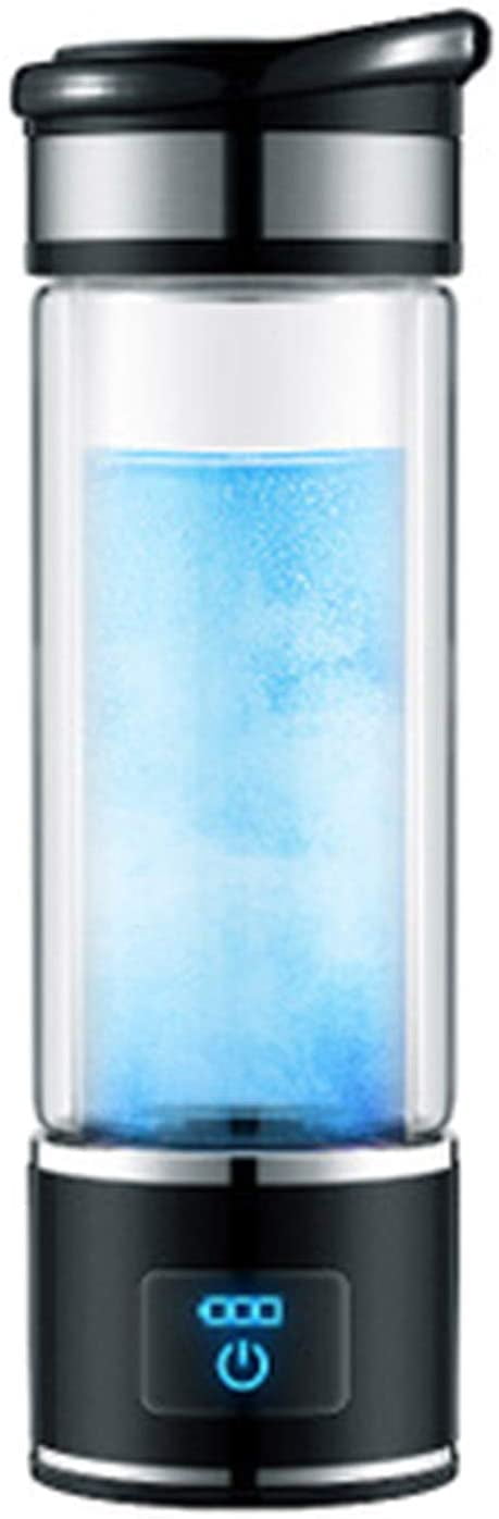 Portable Hydrogen Water Bottle - 5000 PPB Generator For Ultra-Hydration, Travel, Gym & Home Use (16oz)