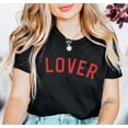 thumbnail image 1 of LOVER Graphic Short sleeve Plus T-Shirt, 1 of 8